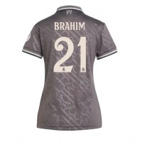 Maglia Calcio Real Madrid Brahim Diaz #21 Terza Divisa Donna 2024-25 Manica Corta